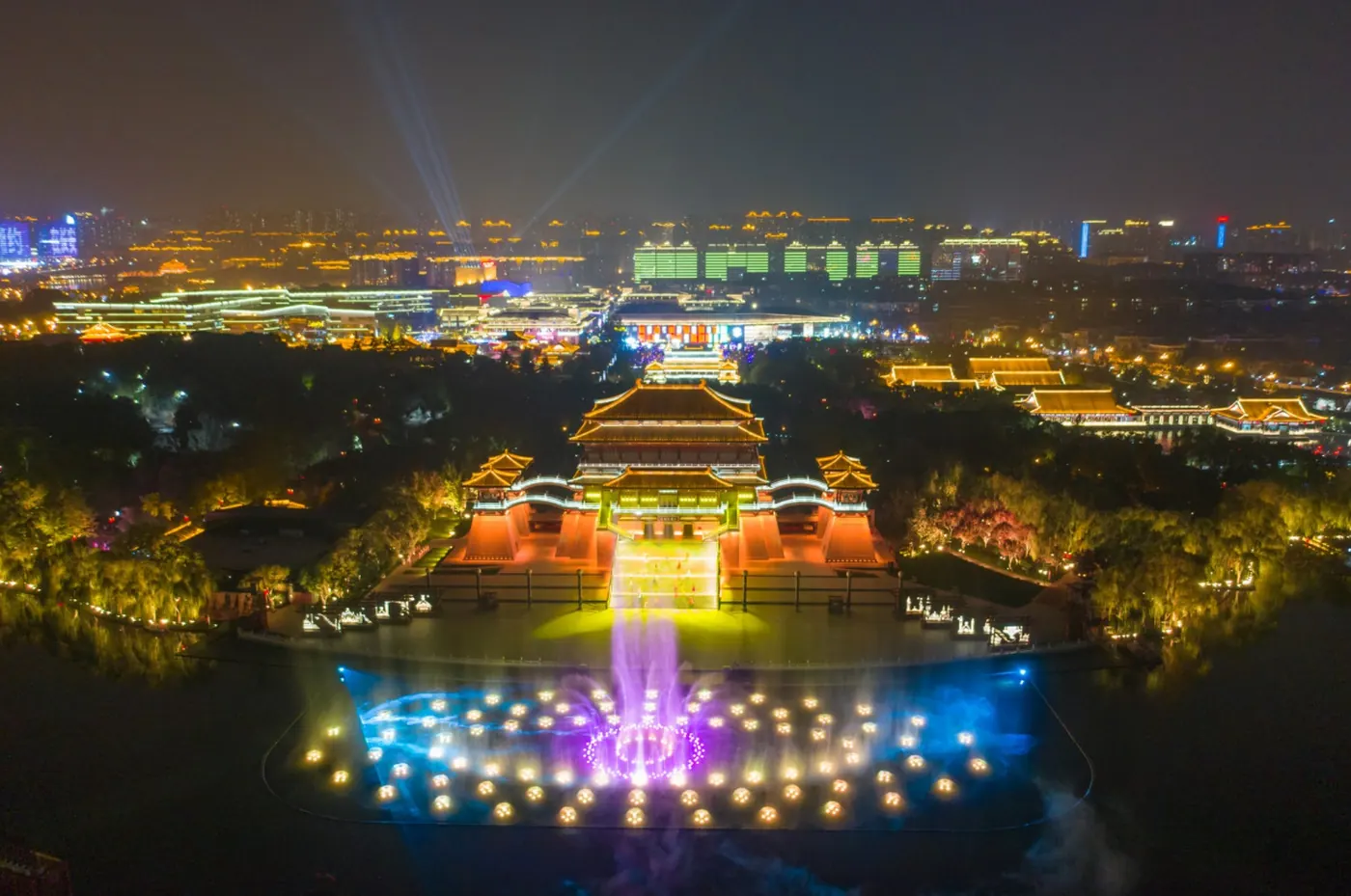 Tang Dynasty by Night — Grand Tang Mall