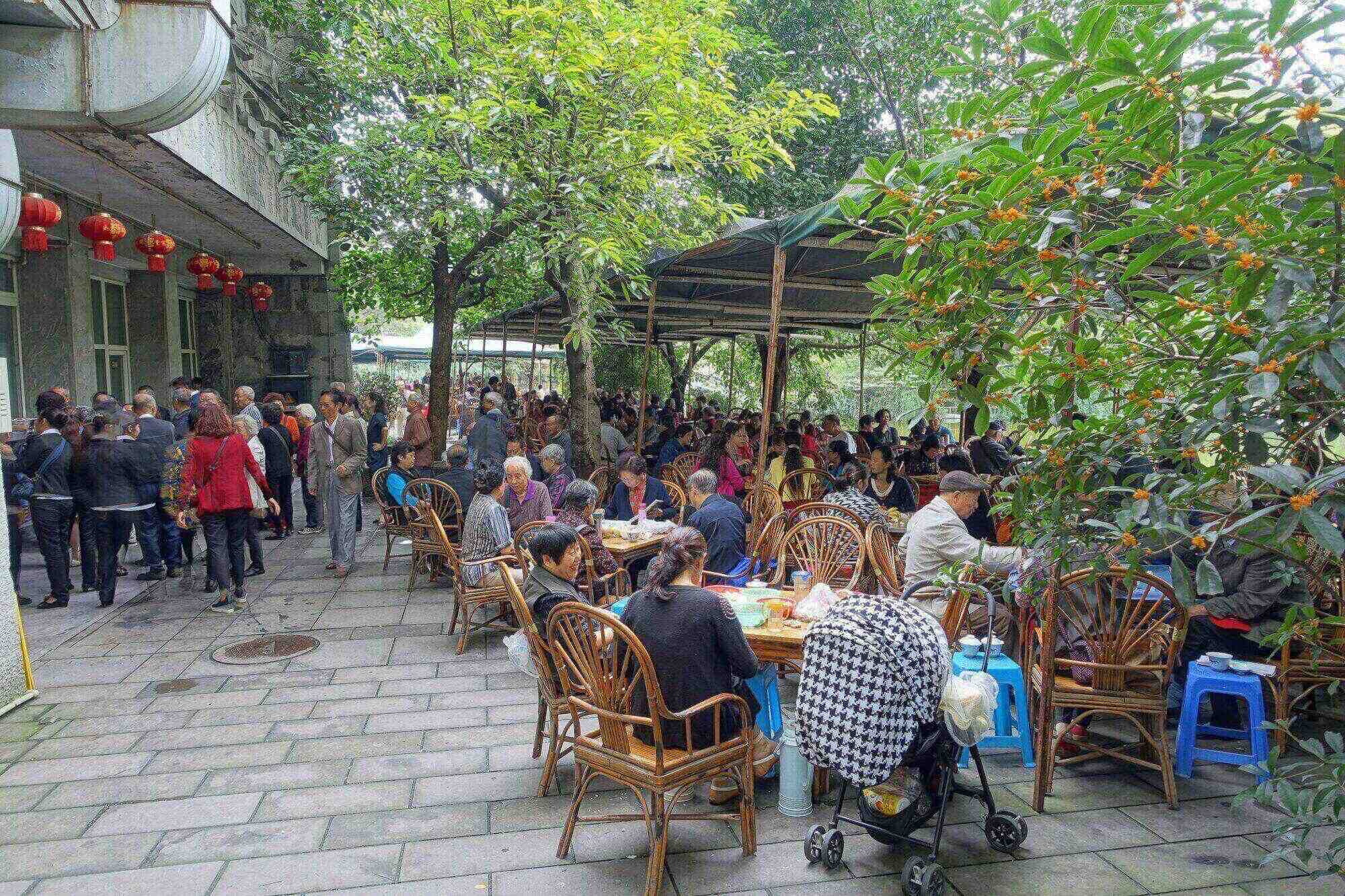 A People's Park Teahouse Afternoon